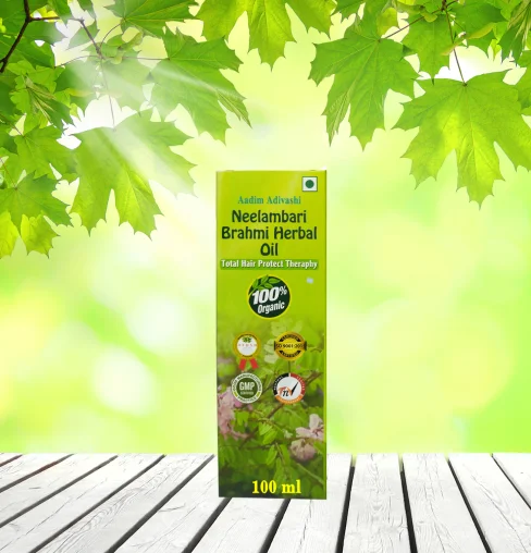 Adim Adivashi Neelambari Brahmi Herbal Hair oil